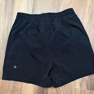 Lululemon Pace Breaker Linerless Short 5" in black size small. Like new